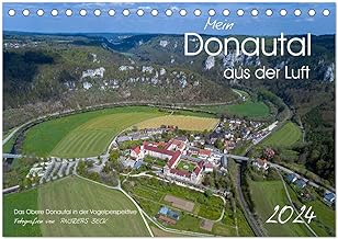 Mein Donautal aus der Luft (Tischkalender 2024 DIN A5 quer), CALVENDO Monatskalender: Das Obere Donautal in der Vogelperspektive