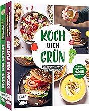 Koch dich grün!: Geballte Veggie-Power: 2 Bücher im Doppelpack - Über 170 vegetarische und vegane Rezepte und Tipps für eine gesunde Ernährung
