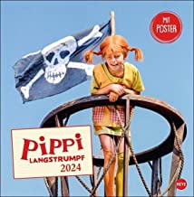 Pippi Langstrumpf Broschurkalender 2024