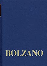 Bernard Bolzano Gesamtausgabe / Reihe II: Nachlass; A. Nachgelassene Schriften; Asthetische Schriften