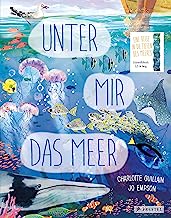 Unter mir das Meer: Leporello-Wendebilderbuch mit 2,5 Metern Spannweite