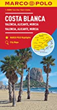 Marco Polo Costa Blanca - Valencia - Alicante - Murcia: Wegenkaart 1:200 000
