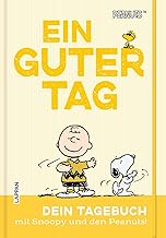 Peanuts Geschenkbuch: Ein guter Tag: Dein Tagebuch mit Snoopy und den Peanuts! | Achtsamkeitstagebuch mit Charlie Brown und seinen Freunden für Erwachsene | Mit Lesebändchen und Gummiband