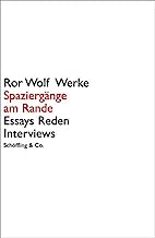 Spaziergänge am Rande: Essays Reden Interviews