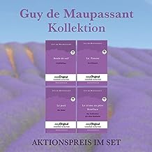 Guy de Maupassant Kollektion (Bücher + 4 Audio-CDs) - Lesemethode von Ilya Frank: Ungekürzter Originaltext - Französisch durch Spaß am Lesen lernen, auffrischen und perfektionieren