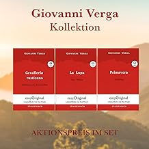 Giovanni Verga Kollektion (Bücher + 3 Audio-CDs) - Lesemethode von Ilya Frank: Ungekürzter Originaltext - Italienisch durch Spaß am Lesen lernen, auffrischen und perfektionieren