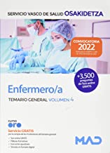 Enfermero/a de Osakidetza-Servicio Vasco de Salud. Temario General volumen 4