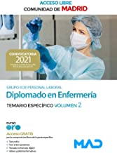 Diplomado en Enfermería de la Comunidad de Madrid (acceso libre). Temario Específico Volumen 2