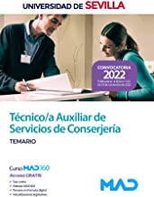 Técnico/a Auxiliar de Servicios de Conserjería de la Universidad de Sevilla. Temario