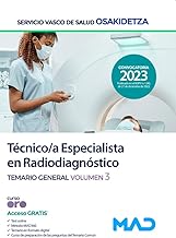 Técnicos Especialistas de Radiodiagnóstico del Servicio Vasco de Salud-Osakidetza. Temario general V 3