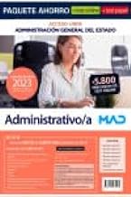 Paquete Ahorro + Test papel Administrativo/a (libre) Administración General del Estado. Ahorra 110 €