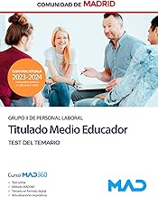 Titulado Medio Educador (Grupo II) de la Comunidad de Madrid. Test