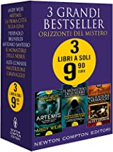 3 grandi bestseller. Orizzonti del mistero: Artemis. La prima città sulla luna-Il monastero delle nebbie-Maledizione Caravaggio