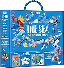 The ultimate sea atlas. Mega-atlas. Ediz. a colori. Con puzzle. Con 40 Carte