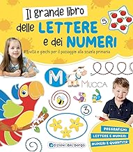 Il grande libro delle lettere e dei numeri. Attività e giochi per il passaggio alla scuola primaria. Ediz. a colori