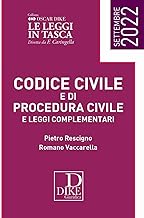 Codice civile e di procedura civile e leggi complementari pocket. Settembre 2022