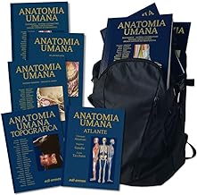 Anatomy Bag Plus - Trattato Di Anatomia Umana (3 Volumi) 5A Edizione + Anatomia Umana topografica (1 Volume) + Anatomia Umana Atlante (1 Volume)