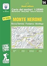 Monte Nerone. Apecchio, Mercatello sul Metauro, Piobbico, Pianello 1:25.000