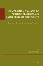 Composition Analysis of Writing Materials in Cairo Genizah Documents (15)