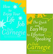 Dale Carnegie Collection 2 Books Set (How To Enjoy Your Life And Job, The Quick And Easy Way To Effective Speaking)