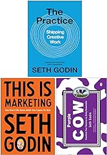 Seth Godin Collection 3 Books Set (The Practice, This is Marketing, Purple Cow)