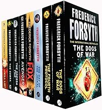 Frederick Forsyth Collection 8 Books Set (The Kill List, The Cobra, The Odessa File, Avenger, The Fox, The Day of the Jackal, The Fourth Protocol, The Dogs Of War)