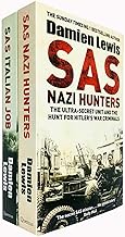 Damien Lewis Collection 2 Books Set (SAS Nazi Hunters, SAS Italian Job)