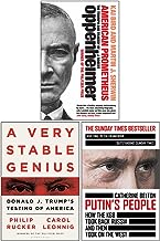 American Prometheus, A Very Stable Genius & Putin's People 3 Books Collection Set
