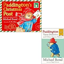 Michael Bond Collection 2 Books Set (Paddington’s Christmas Post[Hardcover] & Paddington Turns Detective and Other Funny Stories)