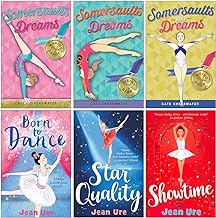 Somersaults and Dance Trilogy Series Collection 6 Books Set By Cate Shearwater & Jean Ure (Going For Gold, Making The Grade, Rising Star, Born to Dance, Star Quality, Showtime)