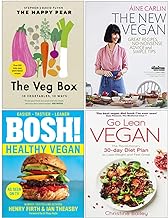 The Veg Box [Hardcover], The New Vegan, BOSH! Healthy Vegan, Go Lean Vegan 4 Books Collection Set