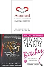 Attached, The New Rules, Why Men Marry Bitches 3 Books Collection Set