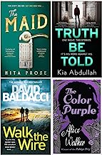 The Maid [Hardcover], Truth Be Told, Walk the Wire, The Color Purple 4 Books Collection Set