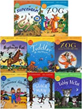 Julia Donaldson and Axel Scheffler Early Readers 8 Books Collection Set (Speedworm, Zog, The Highway Rat, Tiddler, Zog and the Flying Doctors, The Scarecrows Wedding, Stick Man, Tabby McTat)