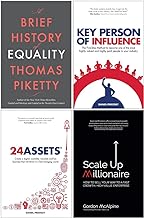 Una breve storia dell'uguaglianza [Rilegato], Persona chiave influente, 24 risorse, Set di raccolta di 4 libri Scale Up Millionaire