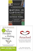 Mating in Captivity, The Seven Principles For Making Marriage Work, Attached 3 Books Collection Set