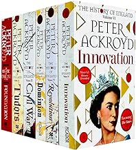 History of England Volumes 1-6 Books Collection Set By Peter Ackroyd (Foundation, Tudors, Civil War, Revolution, Dominion, Innovation)