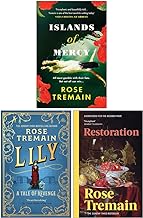 Set di 3 libri della collezione Rose Tremain (Isole della Misericordia, Giglio, Restaurazione)