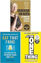 Regole del buon senso, set di raccolta di 3 libri Eat That Frog e The One Thing