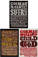 Cormac McCarthy Collection 3 Books Set (Suttree, Outer Dark, Child of God)