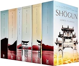 The Novels of Asian Saga Series 6 Books Collection Set By James Clavell(Shogun, Tai-Pan, Gai-Jin, King Rat, Noble House & Whirlwind)
