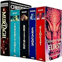 Christopher Paolini The Inheritance Cycle Series 5 Books Collection Set (Eragon, Eldest, Brisingr, Inheritance & [Hardcover] Murtagh)