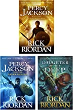 Rick Riordan Collection 3 Books Set (Percy Jackson and the Greek Gods, Percy Jackson and the Greek Heroes & Daughter of the Deep)