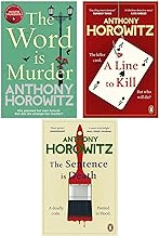 Anthony Horowitz 3 Books Collection Set (Hawthorne and Horowitz) (The Word Is Murder, The Sentence is Death & A Line to Kill)