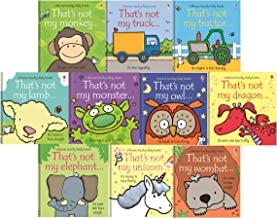 Usborne Thats Not My Toddlers 10 Books Collection Set Pack (Series 1) (Monkey, Truck, Tractor, Lamb, Monster, Owl, Dragon, Elephant, Unicorn, Wombat)
