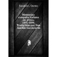 Memorias; campaña italiana en Africa, 1892-1896. Traducidas por Don Aurelio Garcialavín