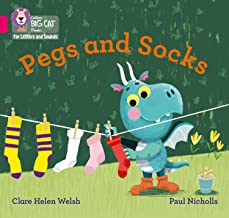 Pegs and Socks: Band 01B/Pink B