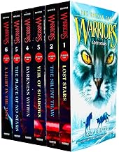 Warriors Cat The Broken Code Series Books 1 - 6 Series 6 Collection Set By Erin Hunter (Lost Stars, Silent Thaw, Veil of Shadows, Darkness Within, Place of No Stars & Light in the Mist)