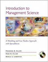 Introduction to Management Science: A Modeling & Case Studies Approach w/Spreadsheets, and Student CD-ROM (includes Microsoft Project 2000)