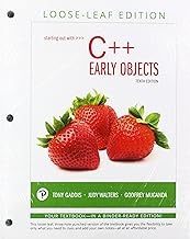 Starting Out With C++: Early Objects
